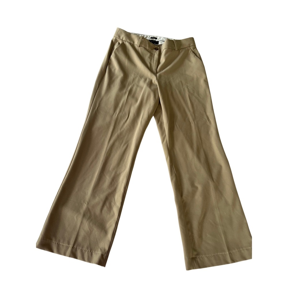Talbots Windsor Trousers Khaki Career Business Casual Pants Size 10